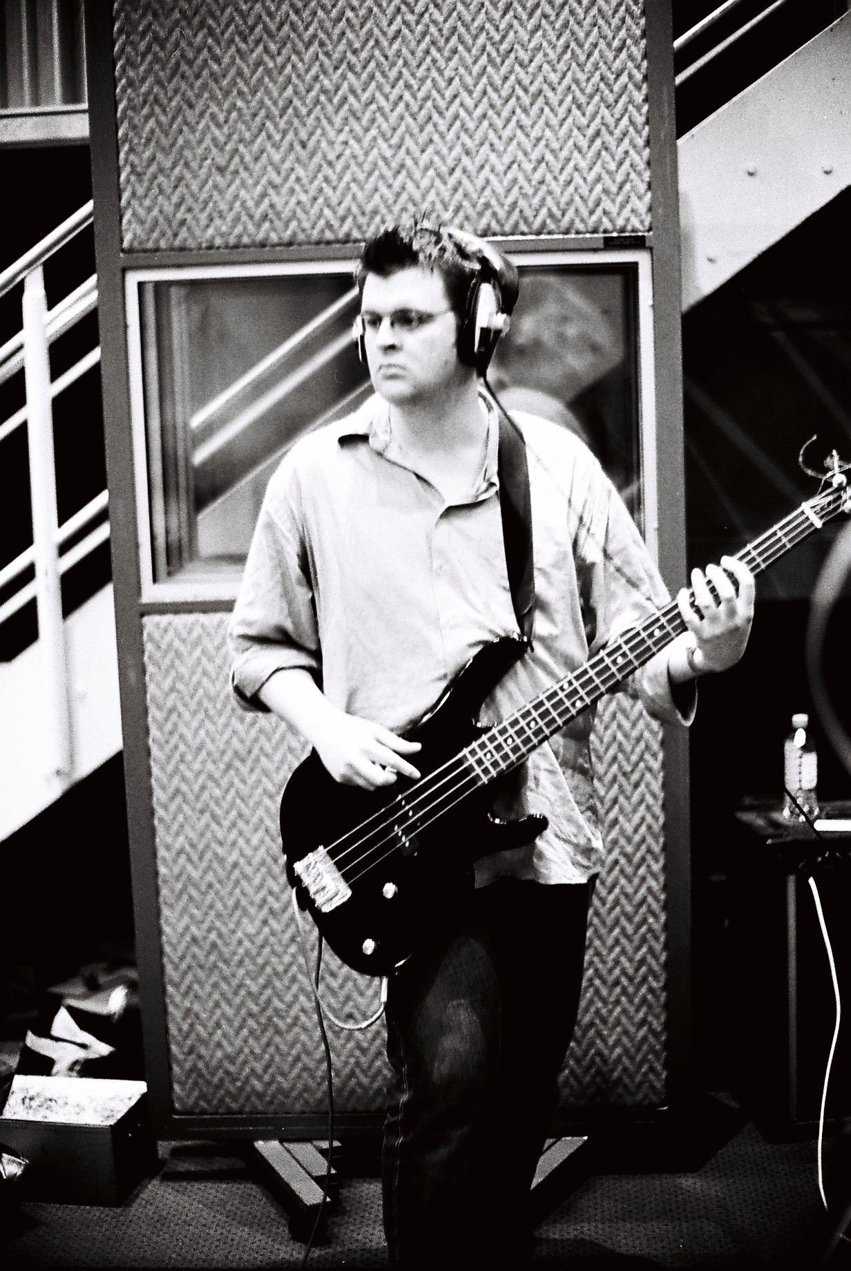 Cam Docherty on bass